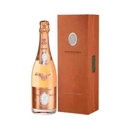 Шампанское Кристаль Розе Розовое Брют 12% 0,75л п/у арт. 100538676