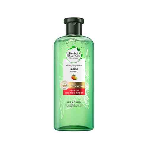 Шампунь Herbal Essences Защита Цвета и Блеска Алоэ Манго 380мл арт. 101071490