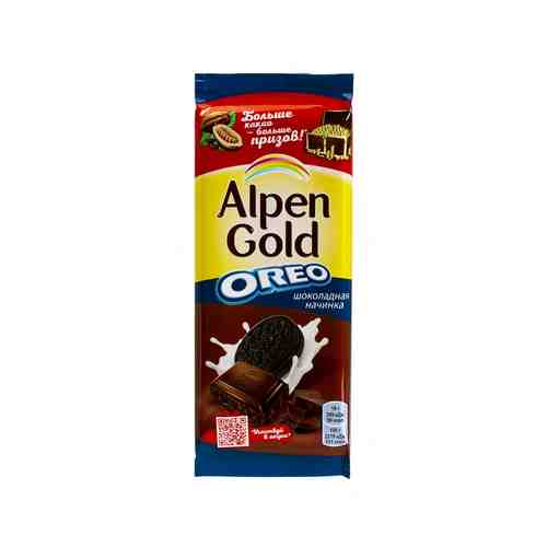 Шоколад Alpen Gold Шоколадная Начинка с Oreo 90г арт. 101198677