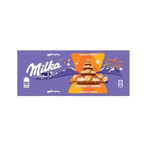 Шоколад Milka Молочный Карамель и Цельный Фундук 300г арт. 100718984