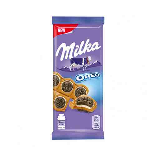 Шоколад Milka Орео с Начинкой со Вкусом Ванили 92г арт. 100702801
