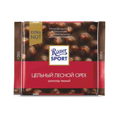 Шоколад Ritter Sport Темный Лесной Орех 100г арт. 2201042