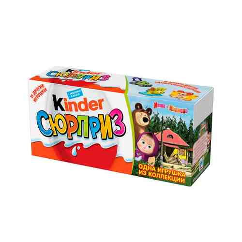 Шоколадное Яйцо Kinder Сюрприз для Девочек 60г арт. 100220887