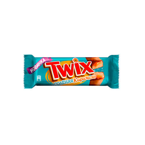 Шоколадный Батончик Twix Соленая Карамель 55г арт. 100886566