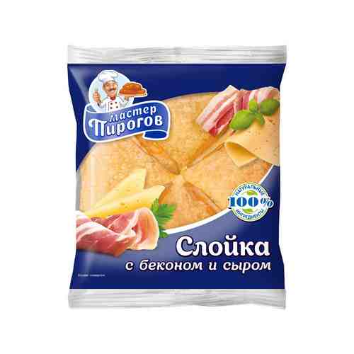 Слойка с Беконом и Сыром 70г арт. 101158481