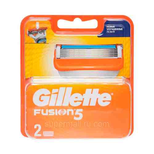 Сменные Кассеты для Бритья Gillette Fusion 2шт арт. 132388