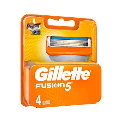 Сменные Кассеты для Бритья Gillette Fusion 4шт арт. 132389