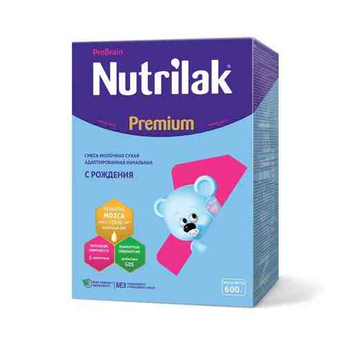 Смесь Nutrilak Premium 1 600г арт. 100693271