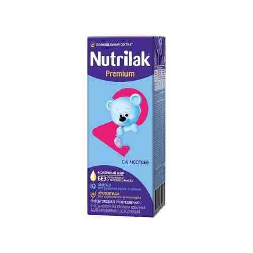Смесь Nutrilak Premium 2 Молочная Жидкая 200мл арт. 100670124