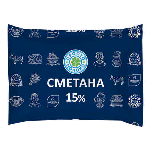 Сметана 15% 220г фин-пак арт. 100761704