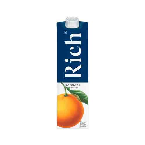 Сок Rich 100% Апельсин с Мякотью 1л арт. 100547