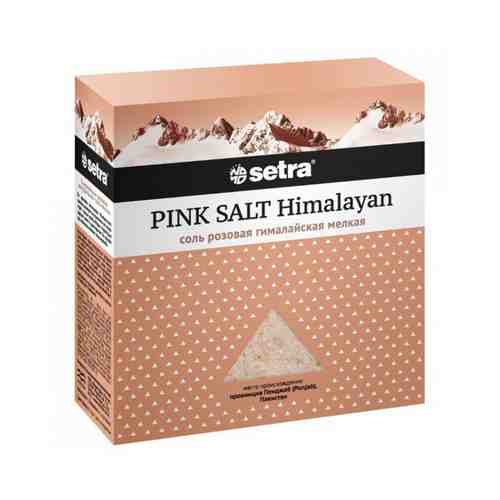 Соль Розовая Гималайская Мелкая Setra 500г арт. 100491020