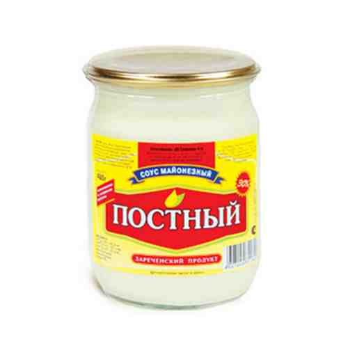 Соус Майонезный Зареченский Продукт Постный 30% 480г арт. 100320159