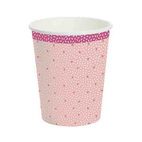 Стаканы Duni Rice Pink Бумажные с Ламинацией 240мл арт. 101018331