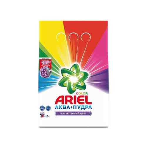 Стиральный Порошок Ariel Автомат Color Аква Пудра 1,5кг арт. 101125849