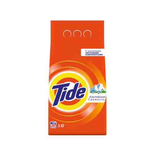 Стиральный Порошок Tide Автомат Альпийская Свежесть 3кг арт. 113971