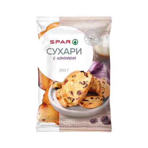 Сухари SPAR с Изюмом 250г арт. 100734263