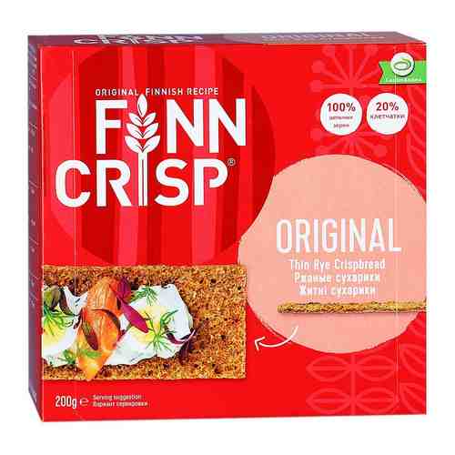 Сухарики Finn Crisp Ржаные 200г арт. 1702993