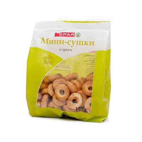 Сушки Spar Мини С Луком 150г арт. 100999309