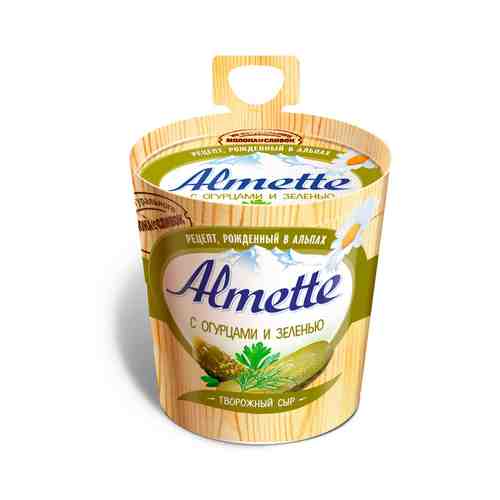 Сыр Almette Творожный с Огурцом и Зеленью 150г арт. 1701703