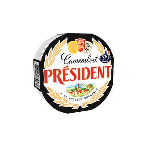 Сыр Мягкий President Камамбер с Белой Плесенью 45% 125г арт. 100791057