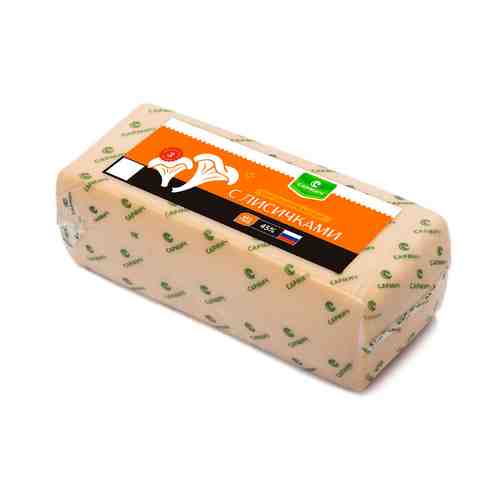Сыр Сармич Выдержанный с Лисичками 45% арт. 101125101