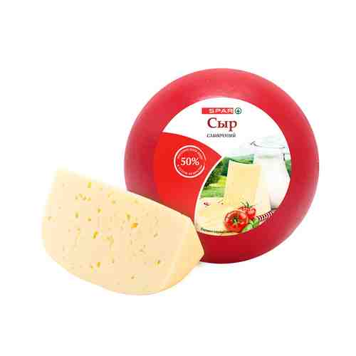 Сыр SPAR Сливочный 50% арт. 100695575