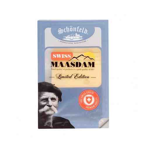 Сыр Swiss Maasdam 48% Нарезка 125г арт. 100742474