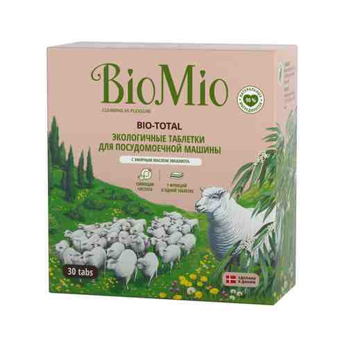 Таблетки для Посудомоечных Машин Splat Bio Mio 30шт арт. 100207199