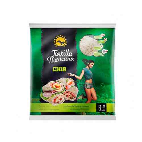 Тортилья Mexicanac с Семенами Чиа 6шт 390г арт. 100661092