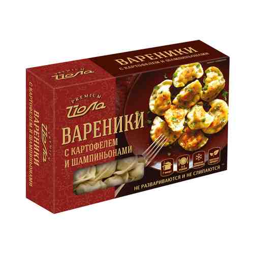 Вареники с Картофелем и Шампиньонами Премиум Йола 450г арт. 101080206