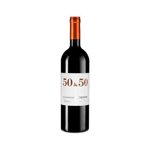 Вино 50&50 Красное Сухое 13,5% 0,75л арт. 101021556