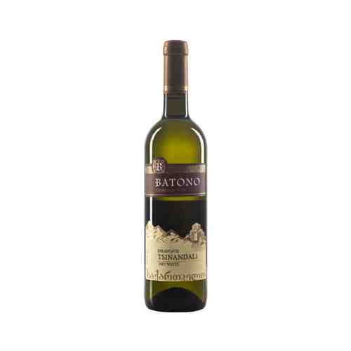 Вино Батоно Цинандали Белое Сухое 10,5-12% 0,75л арт. 100375133