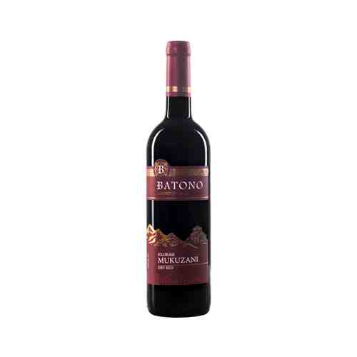 Вино Батоно Мукузани Красное Сухое 10,5-12,5% 0,75л арт. 100184839