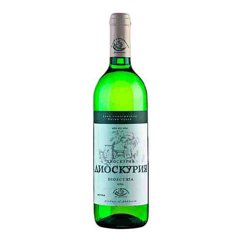 Вино Диоскурия Белое Сухое 11% 0,75л арт. 138915