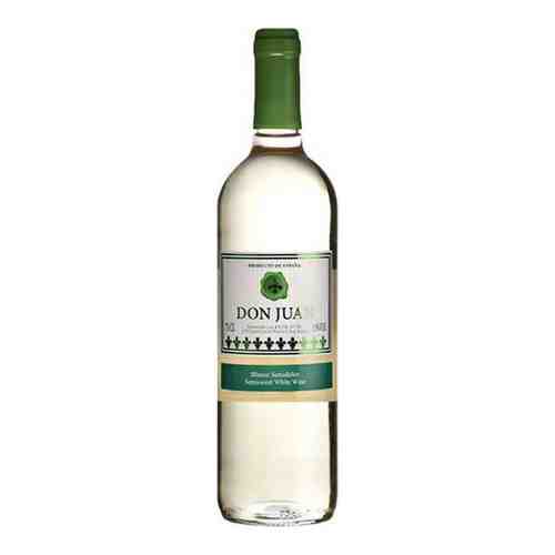 Вино Дон Хуан Белое Полусладкое 11-12% 0,75л арт. 100392793