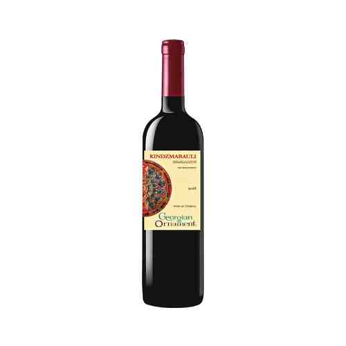 Вино Грузинский Орнамент Киндзмараули Красное П/Сл 11% 0,75л арт. 100756809
