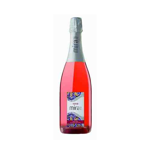 Вино Игристое Мирамэ Кава Розовое Брют 11,5% 0,75л арт. 100865941