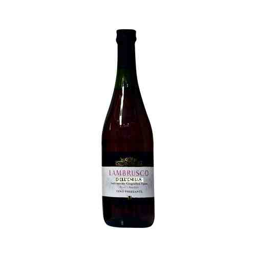 Вино игристое жемчужное ламбруско дель эмилия розовое п/сл 8% 0,75л арт. 100436602