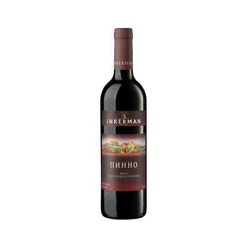 Вино Инкерман Пинно Красное Полусладкое 14% 0,7л арт. 161082