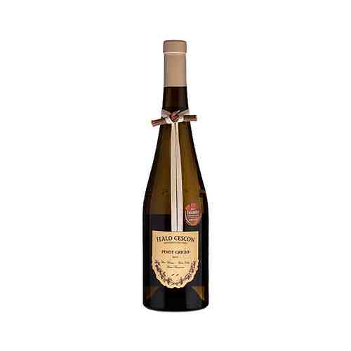 Вино Итало Ческон Пино Гриджо Белое Сухое 9,1-13% 0,75л арт. 100612645