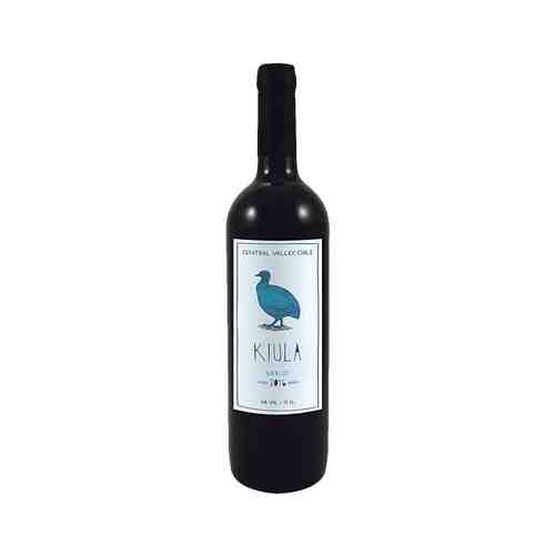 Вино Киула Мерло Красное Сухое 13% 0,75л арт. 100520601