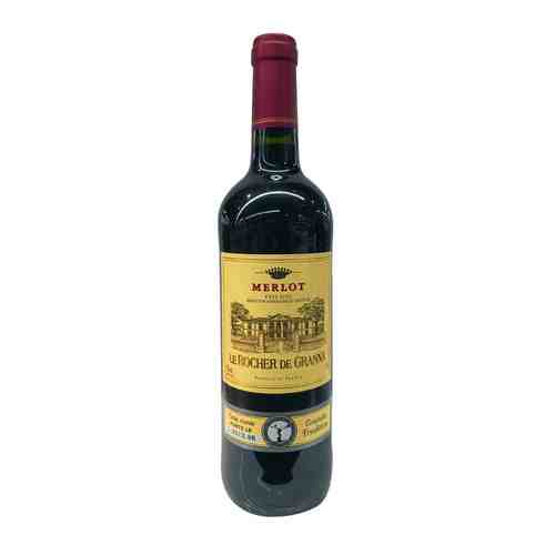 Вино Ле Роше Де Гранна Мерло Красное Сухое 13% 0,75л арт. 100732057