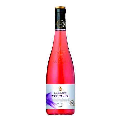 Вино Ля Жаглери Розе Д'Анжу Розовое Полусухое 11% 0,75л арт. 100538553