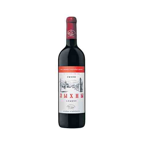 Вино Лыхны Красное Полусладкое 9-11% 0,75л арт. 103700