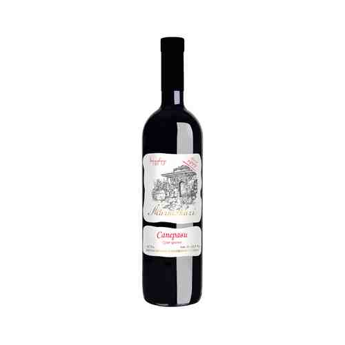 Вино Марнискари Саперави Красное Сухое 11-12,5% 0,75л арт. 101160548
