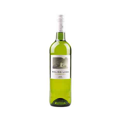 Вино Молино Локо Макабео Белое Сухое 12% 0,75л арт. 100682168
