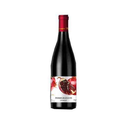 Вино Плодовое Гранат Красное Полусладкое 12,5% 0,75л арт. 101189922