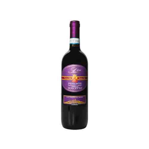 Вино Сакко Дольчетто Пьемонт Красное Полусухое 12,5% 0,75л арт. 101118139