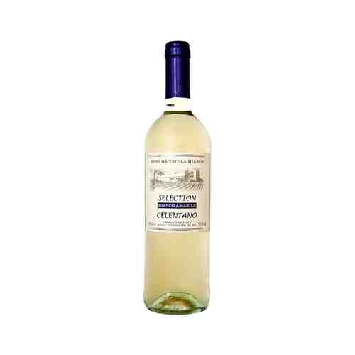 Вино селекшен челентано белое полусладкое 12% 0,75л арт. 100436418